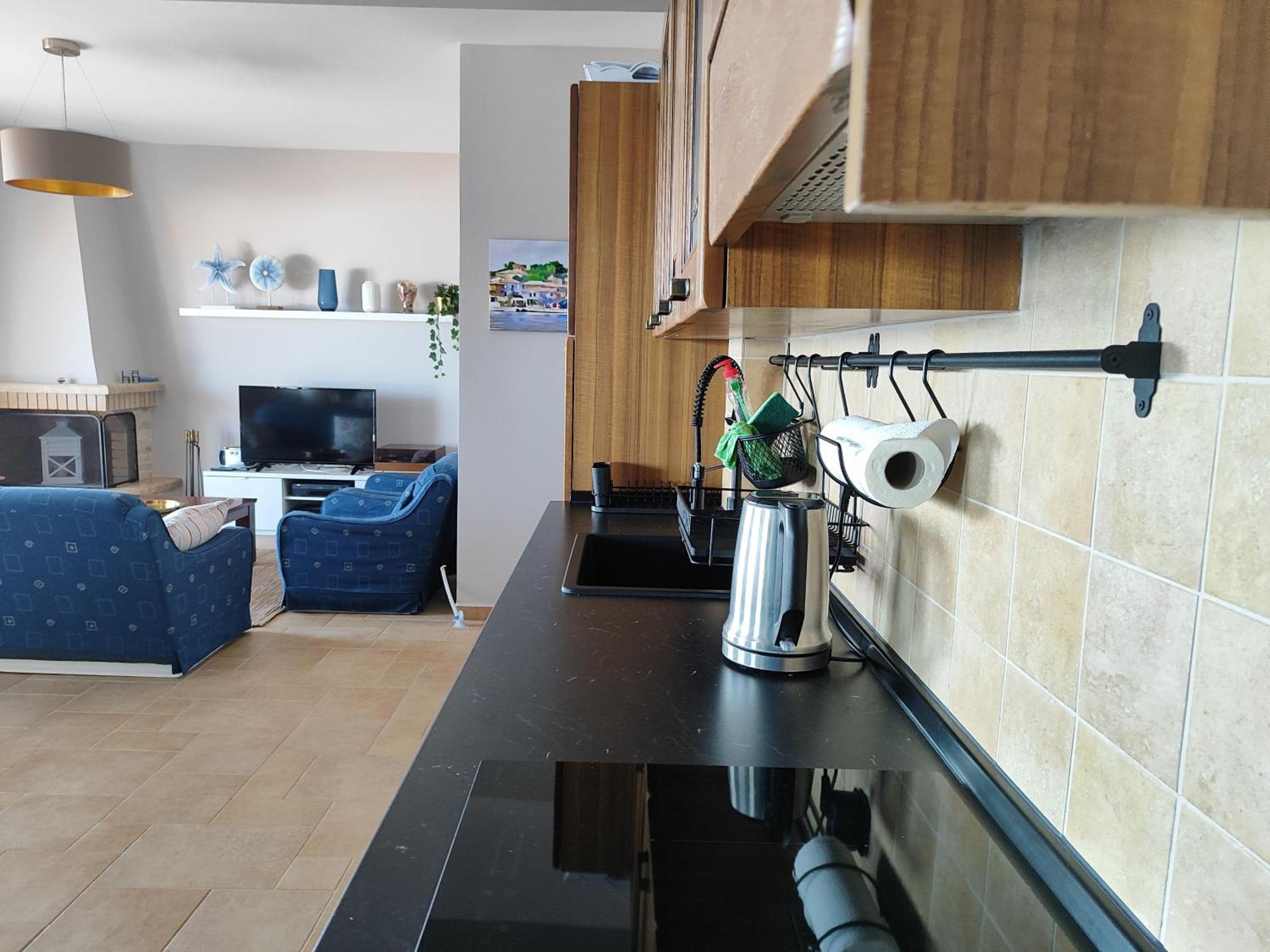 Navy Blue Daire Nea Skioni Dış mekan fotoğraf