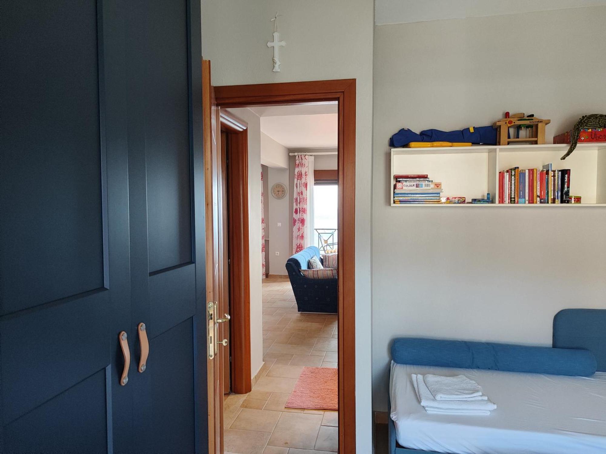 Navy Blue Daire Nea Skioni Dış mekan fotoğraf
